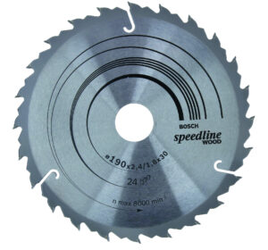 Pilový kotouč Bosch Speedline Wood 190x30 mm Dostupné varianty: Pilový kotouč Bosch Speedline Wood 190x30 mm/24z.