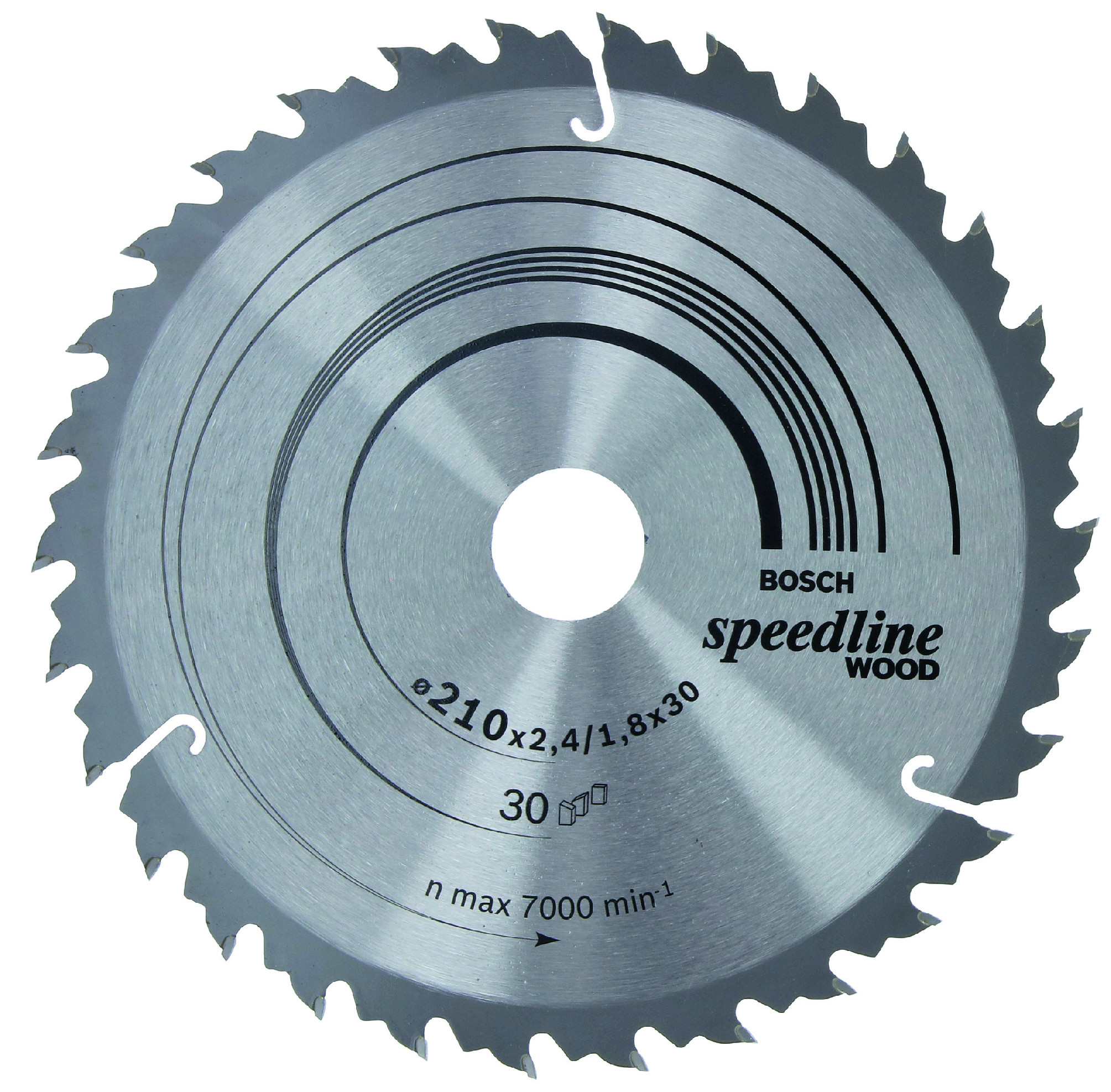 Pilový kotouč Bosch Speedline Wood 210x30 mm/30z.