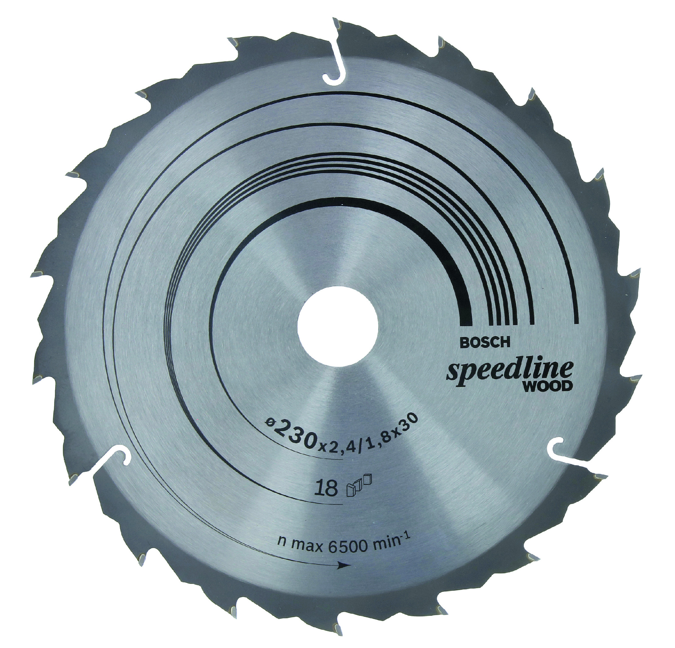 Pilový kotouč Bosch Speedline Wood 230x30 mm Dostupné varianty: Pilový kotouč Bosch Speedline Wood 230x30 mm/18z.