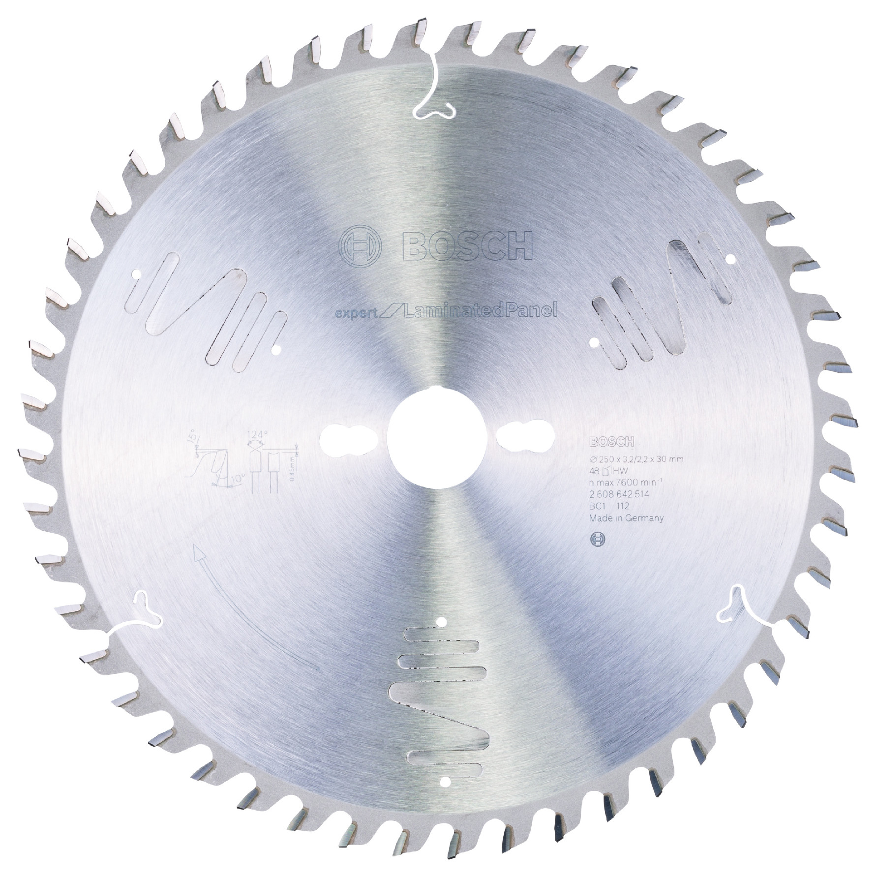 Pilový kotouč Bosch Expert for Laminated Panel 250x30 mm Dostupné varianty: Pilový kotouč Bosch Expert for Laminated Panel 250x30 mm/48z.