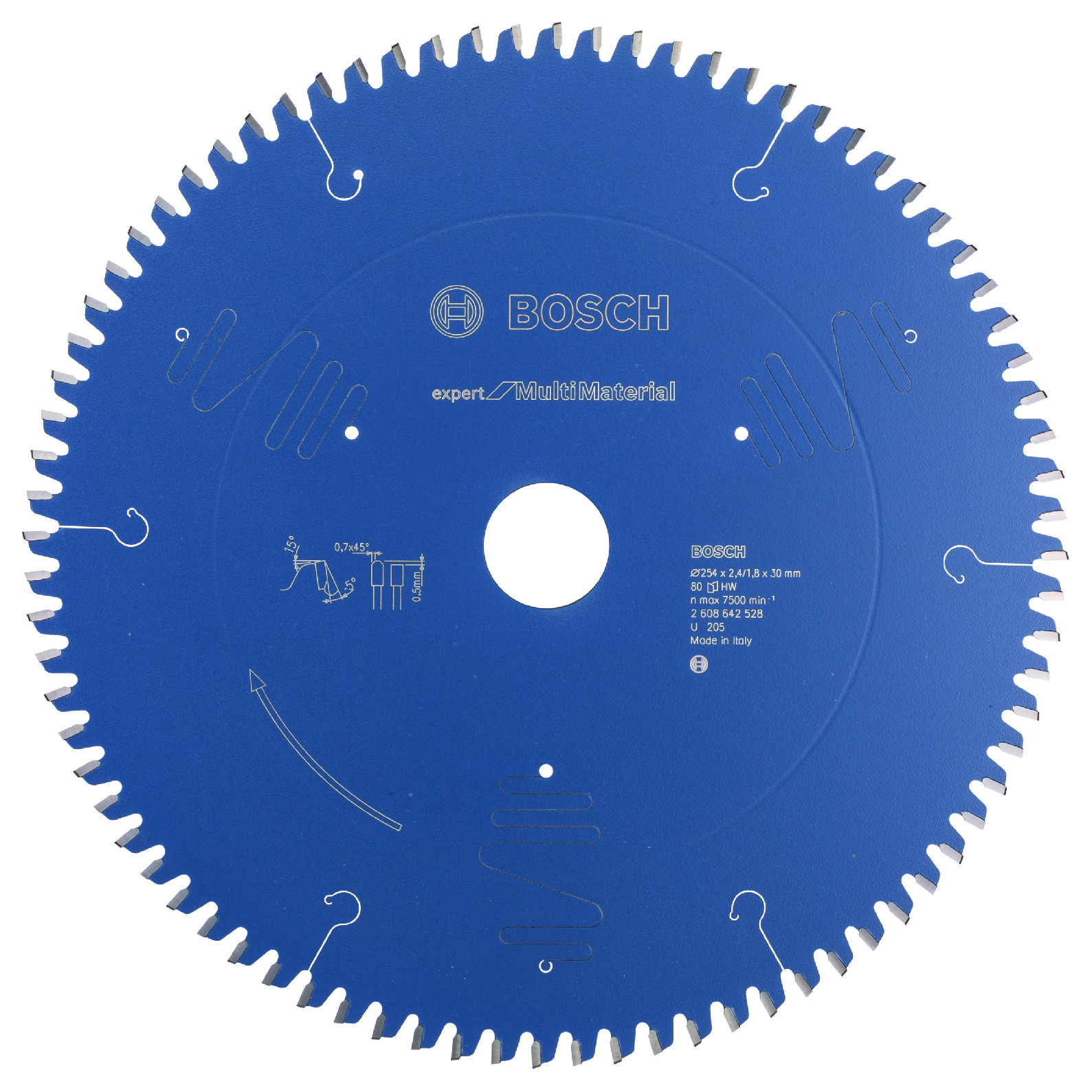 Pilový kotouč Bosch Expert for Multi Material 254x30 mm/80z.