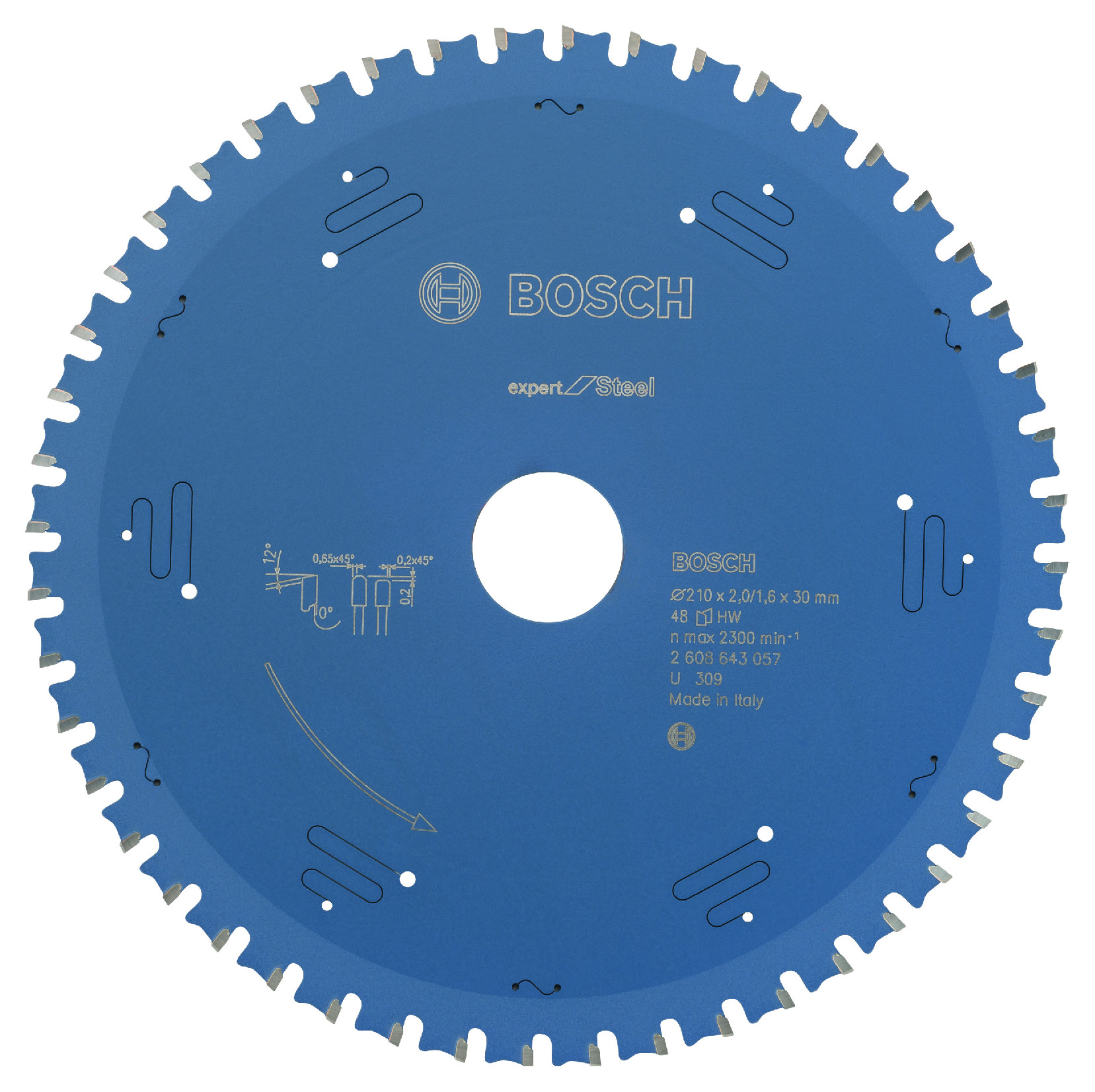 Pilový kotouč Bosch Expert for Steel 210x30 mm/48z.