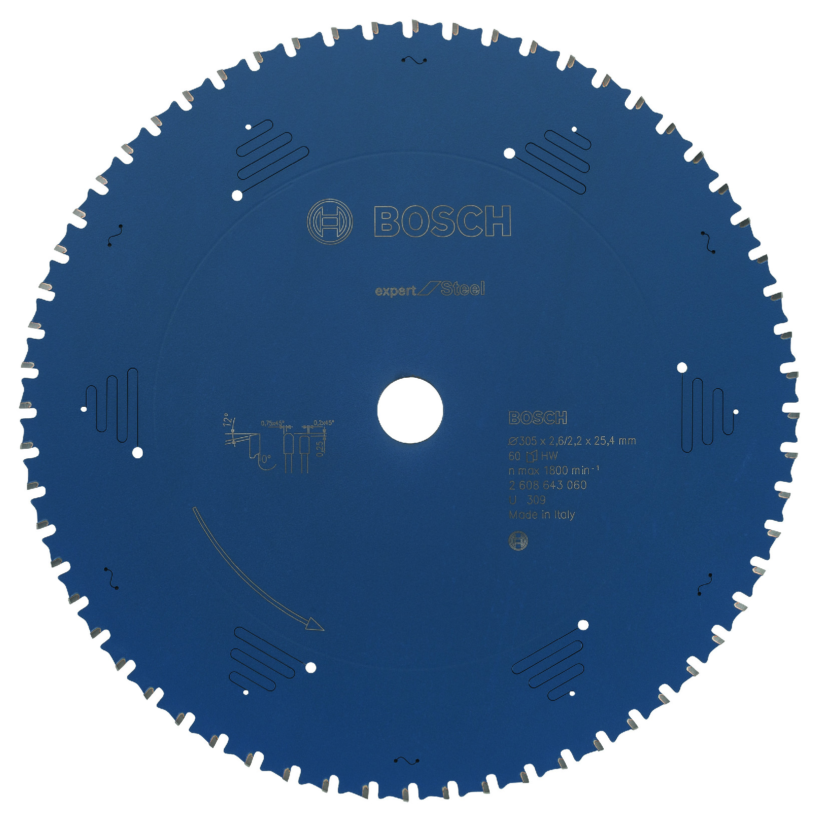 Pilový kotouč Bosch Expert for Steel 305x25