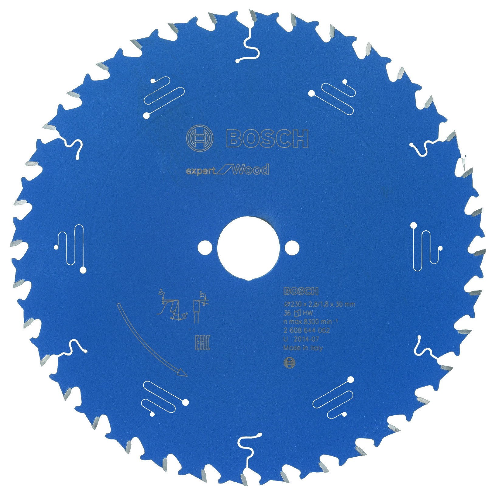 Pilový kotouč Bosch Expert for Wood 230x30 mm Dostupné varianty: Pilový kotouč Bosch Expert for Wood 230x30 mm/36z.