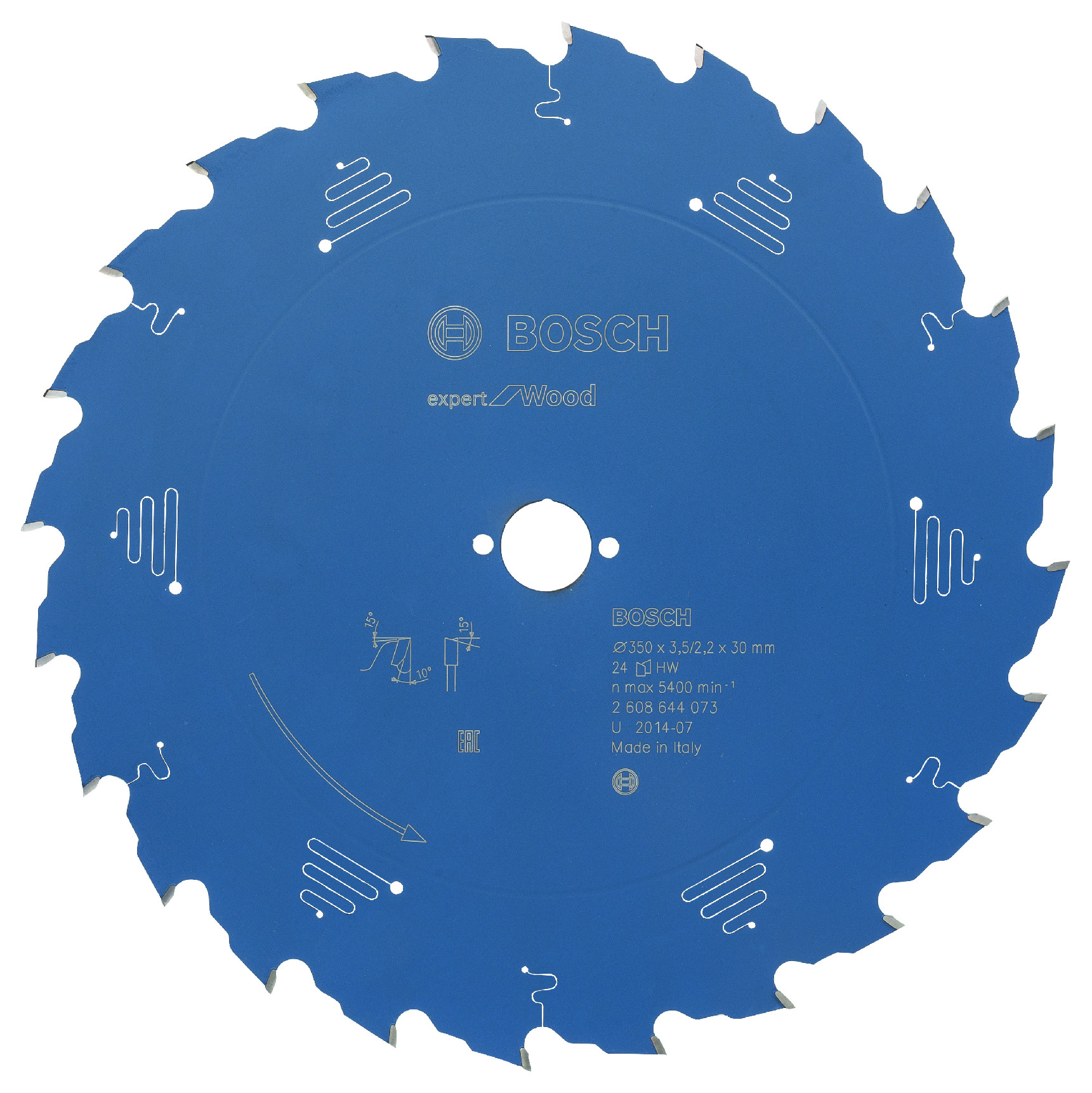 Pilový kotouč Bosch Expert for Wood 350x30 mm/24z.