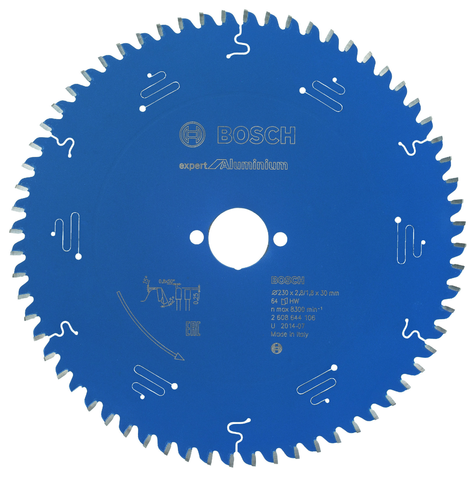 Pilový kotouč Bosch Expert for Aluminium 230x30 mm/64z.