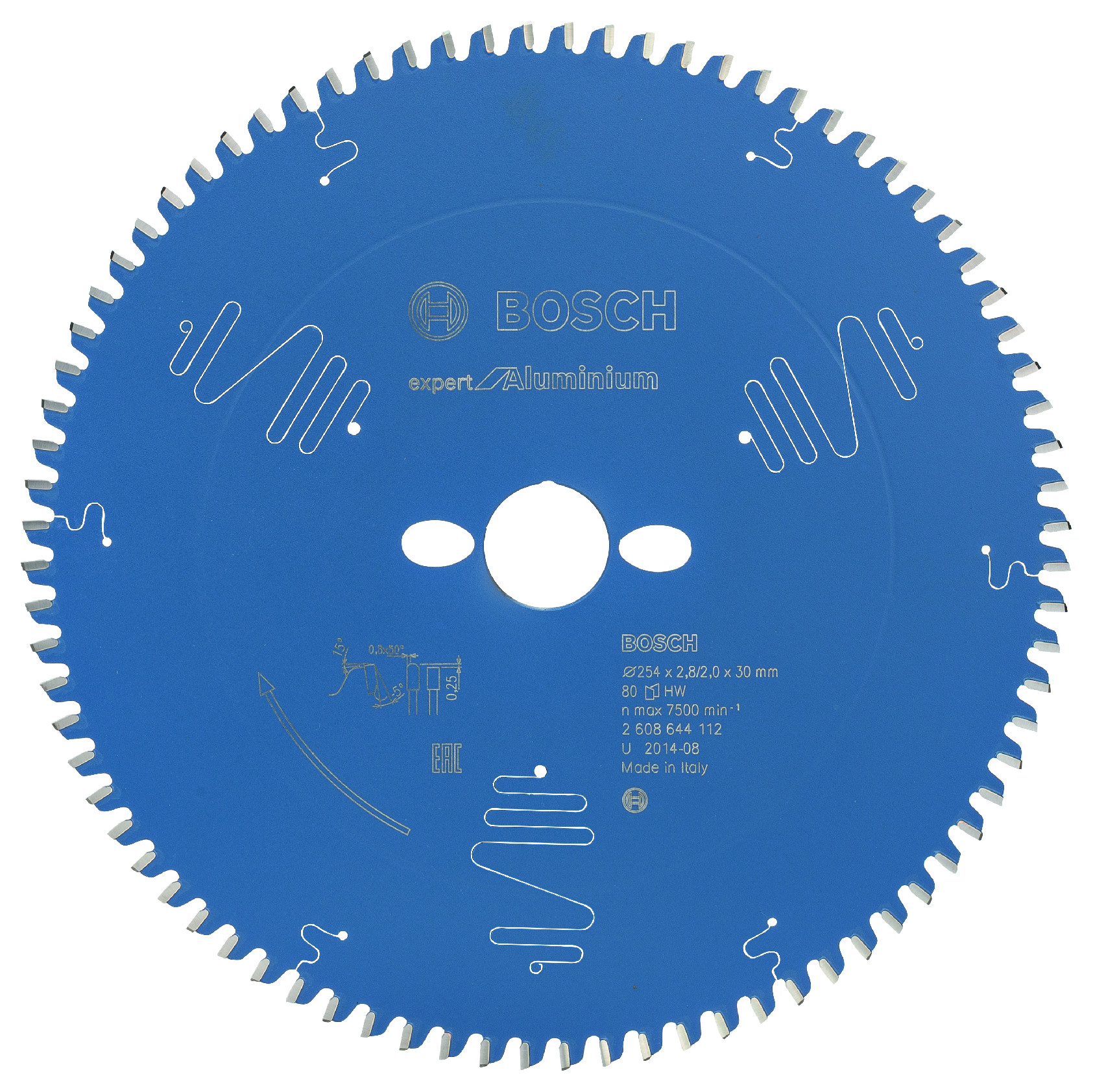 Pilový kotouč Bosch Expert for Aluminium 254x30 mm/80z.