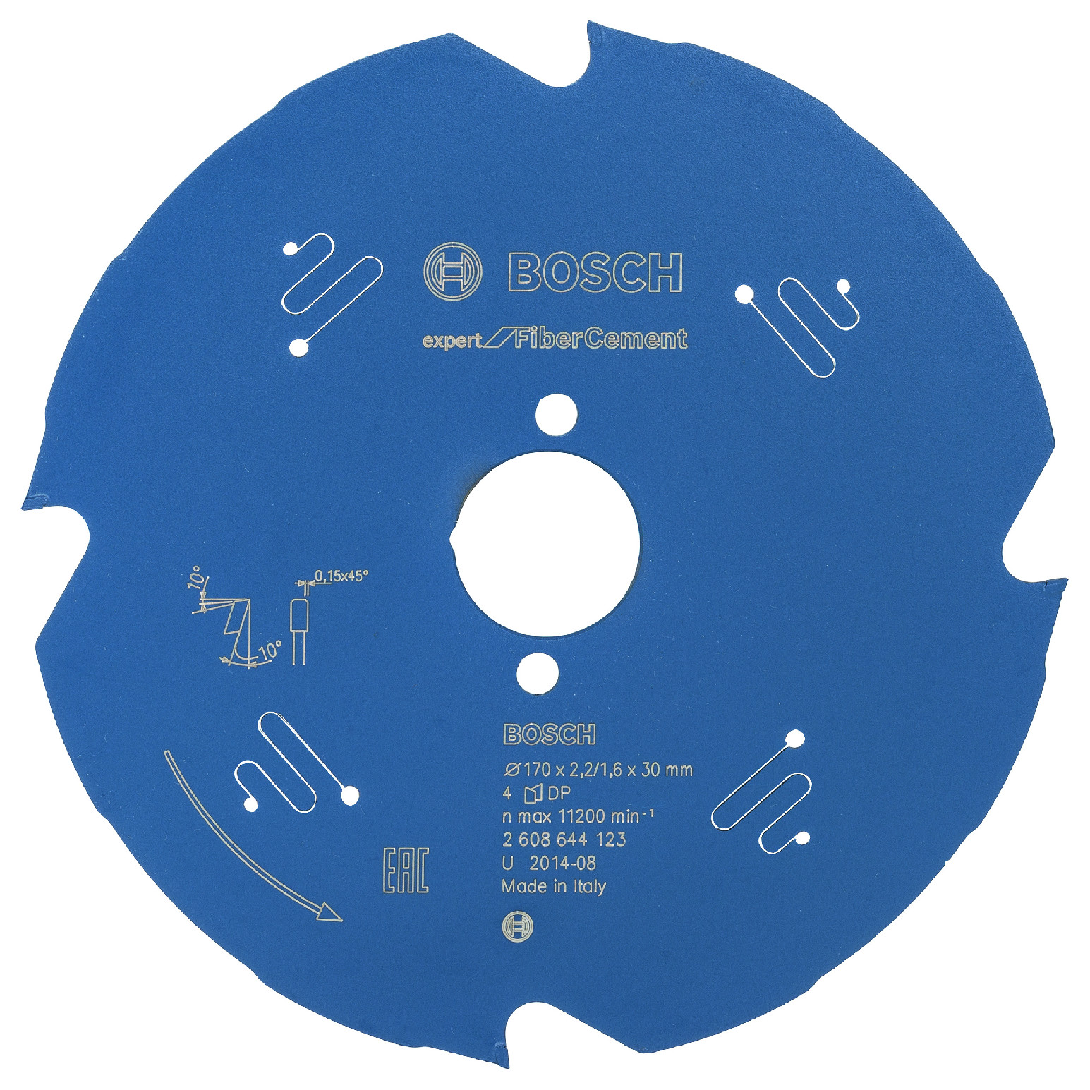 Pilový kotouč Bosch Expert for Fiber Cement 170x30 mm/4z.