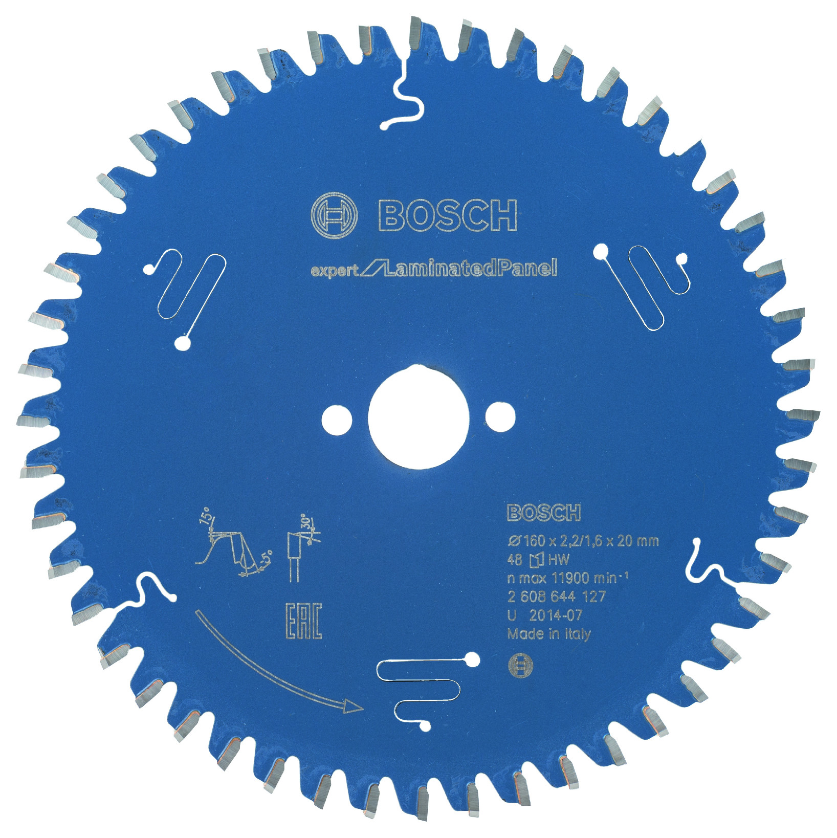 Pilový kotouč Bosch Expert for Laminated Panel 160x20 mm/48z.