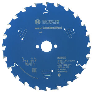 Pilový kotouč Bosch Expert for Construct Wood 160x20 mm/24z.