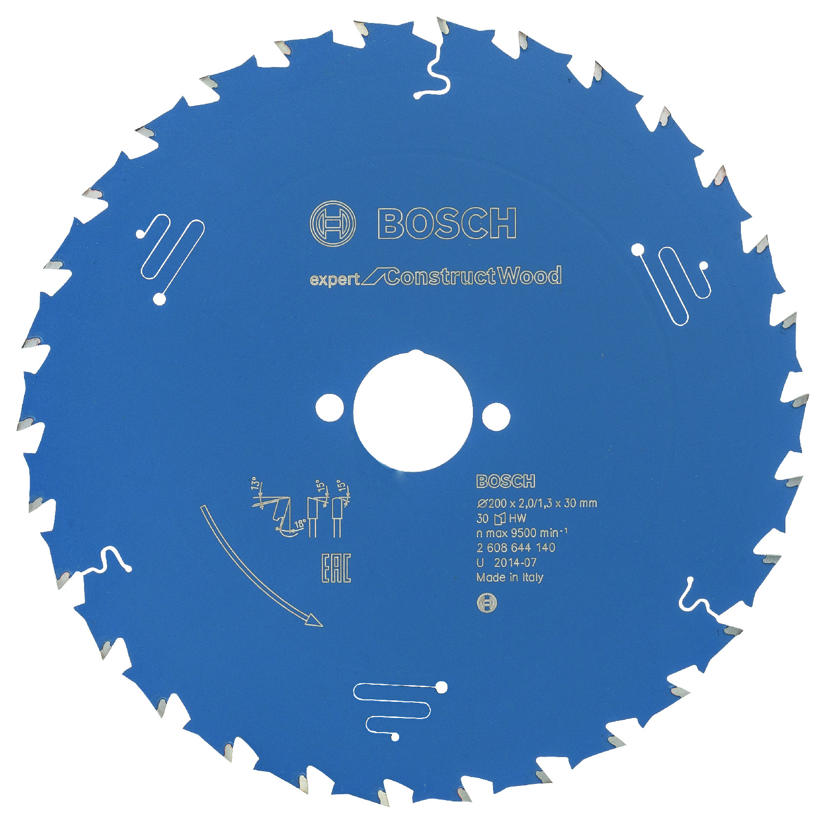 Pilový kotouč Bosch Expert for Construct Wood 200x30 mm/30z.