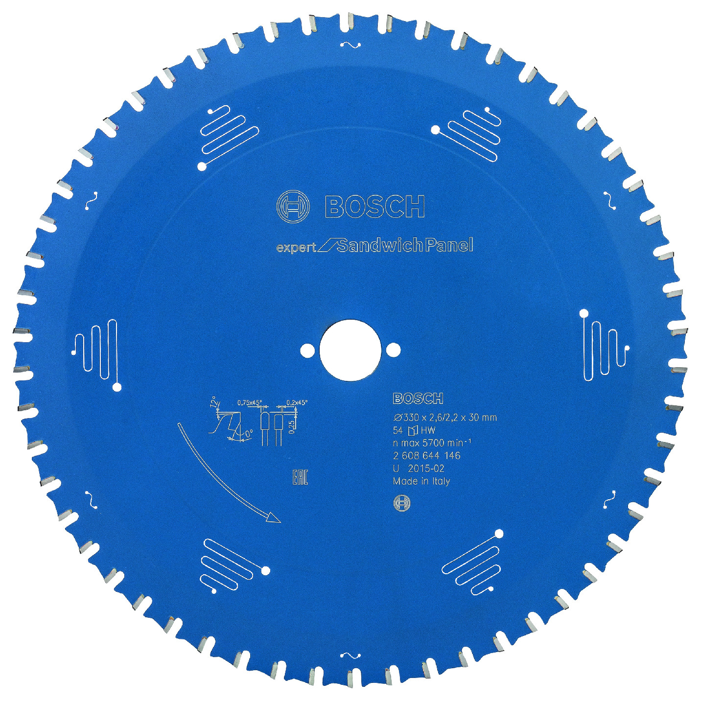 Pilový kotouč Bosch Expert for Sandwich Panel 330x30 mm/54z.