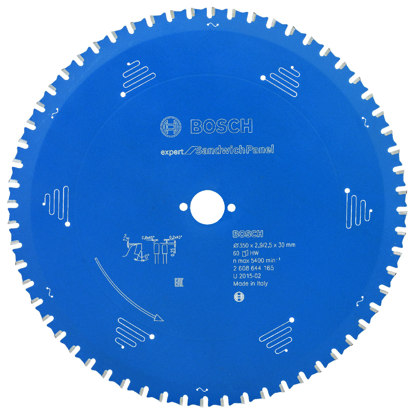 Pilový kotouč Bosch Expert for Sandwich Panel 350x30 mm/60z.