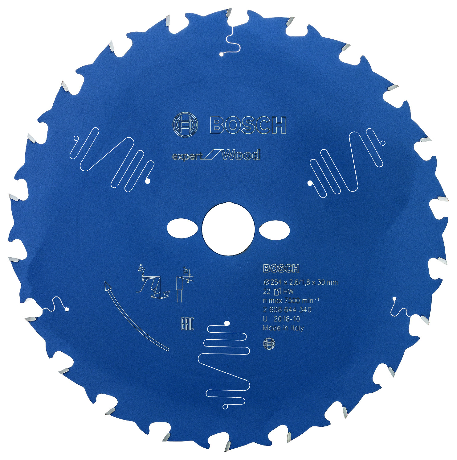 Pilový kotouč Bosch Expert for Wood 254x30 mm Dostupné varianty: Pilový kotouč Bosch Expert for Wood 254x30 mm/22z.