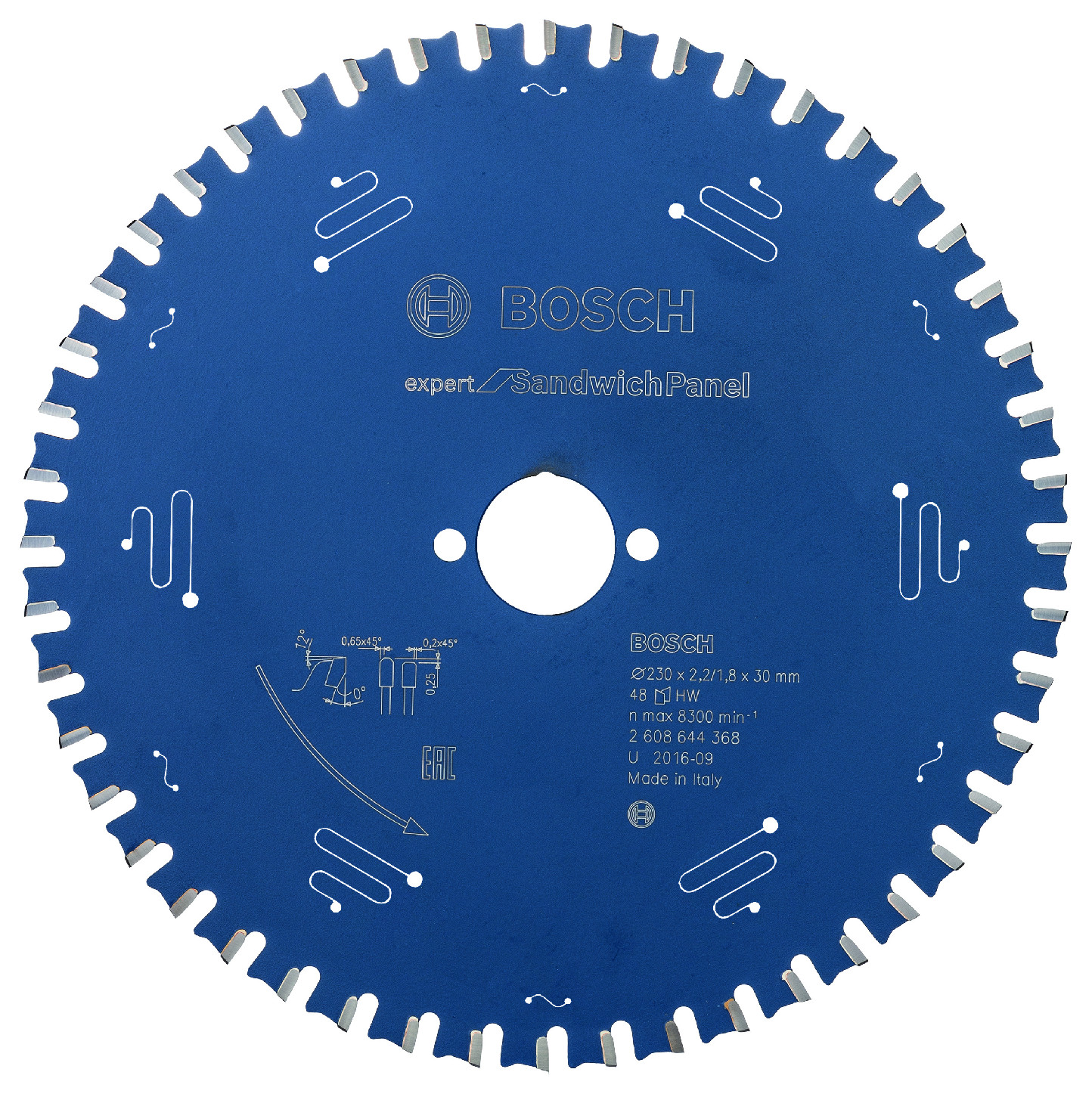 Pilový kotouč Bosch Expert for Sandwich Panel 230x30 mm/48z.