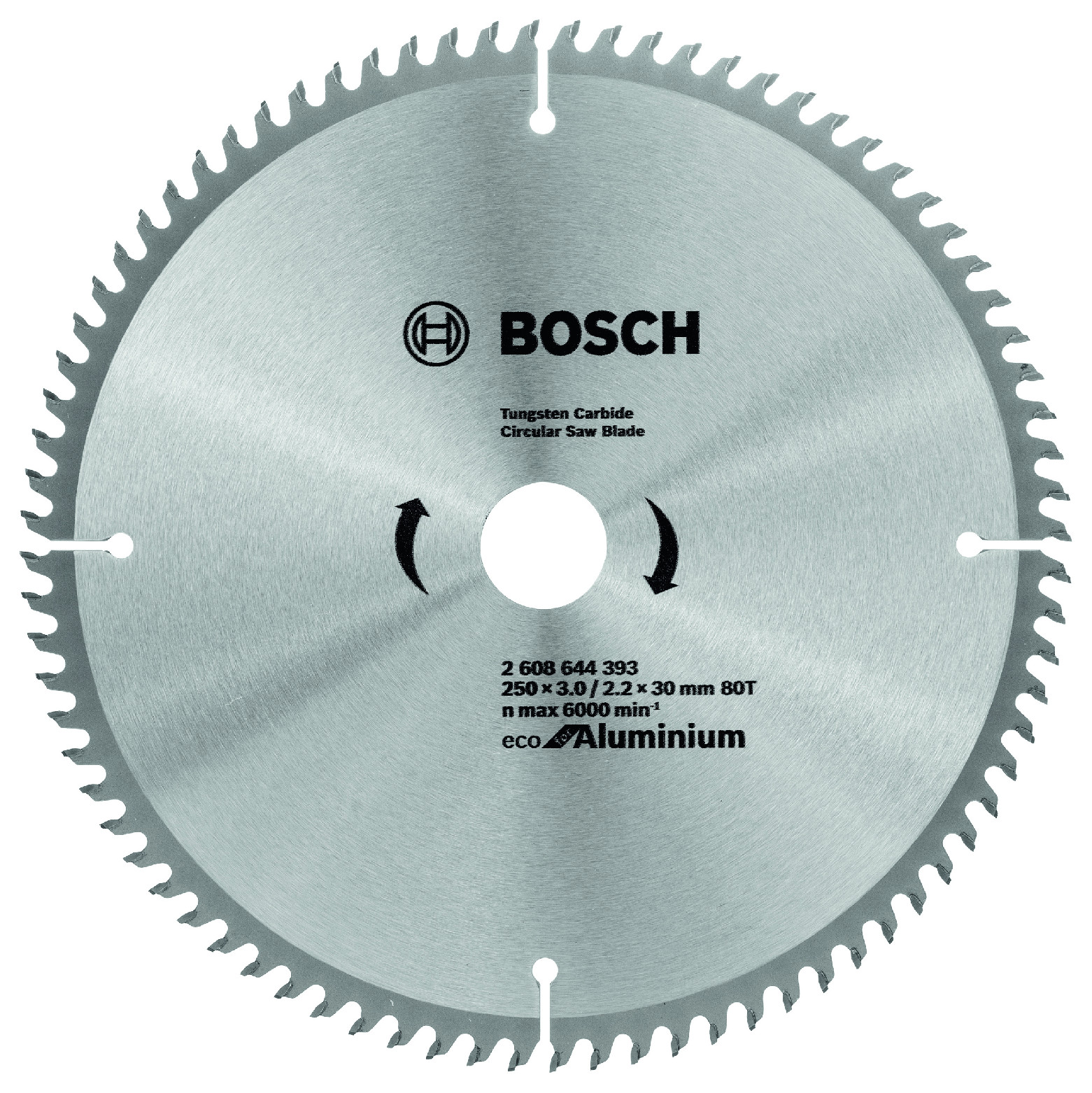 Pilový kotouč Bosch Eco for Aluminium 250x30 mm/80z.