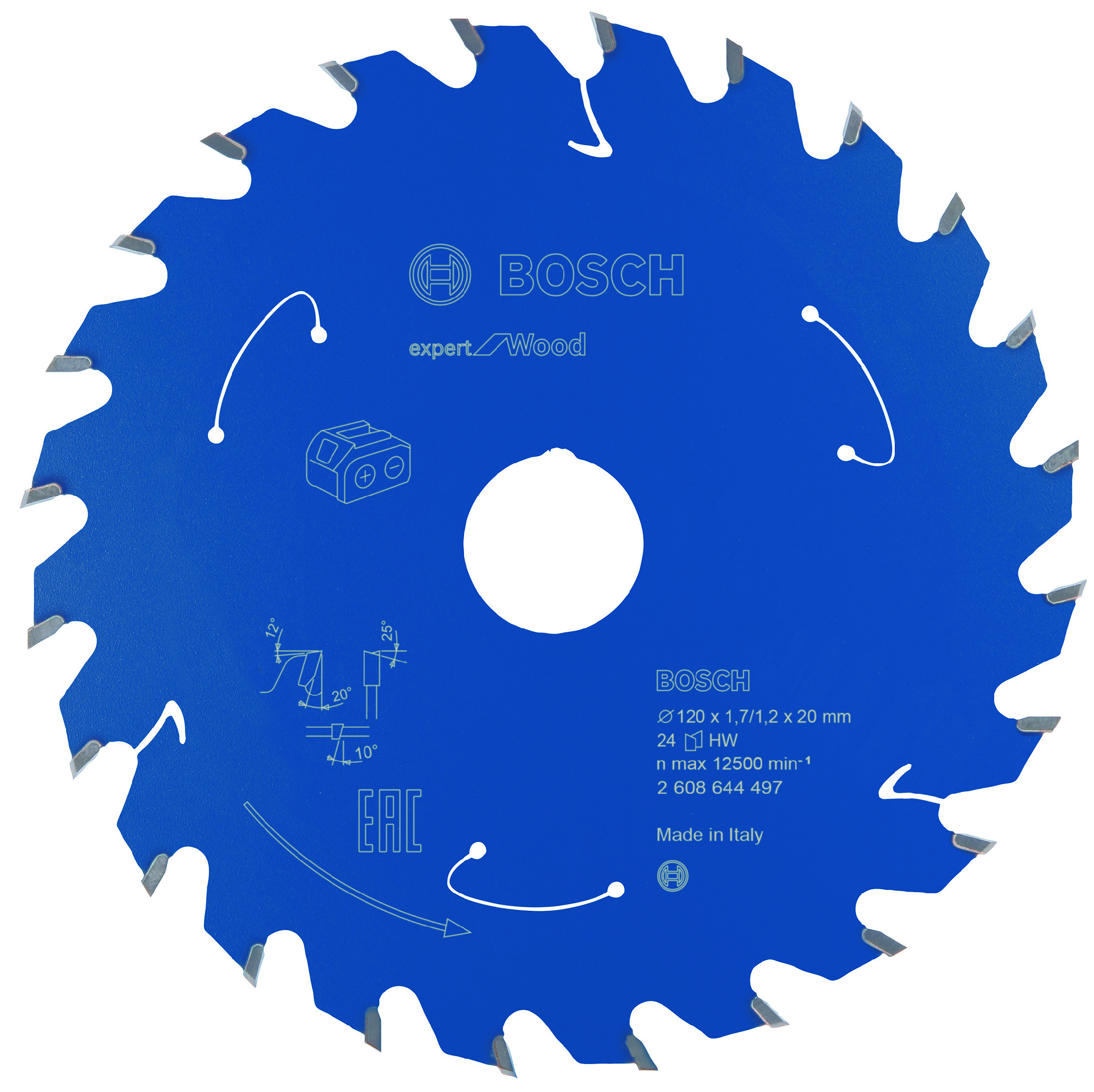 Pilový kotouč Bosch Expert for Wood 120x20 mm/24z.