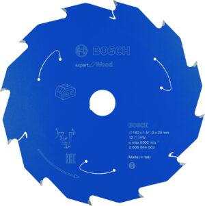 Pilový kotouč Bosch Expert for Wood 160x20 mm Dostupné varianty: Pilový kotouč Bosch Expert for Wood 160x20 mm/12z.