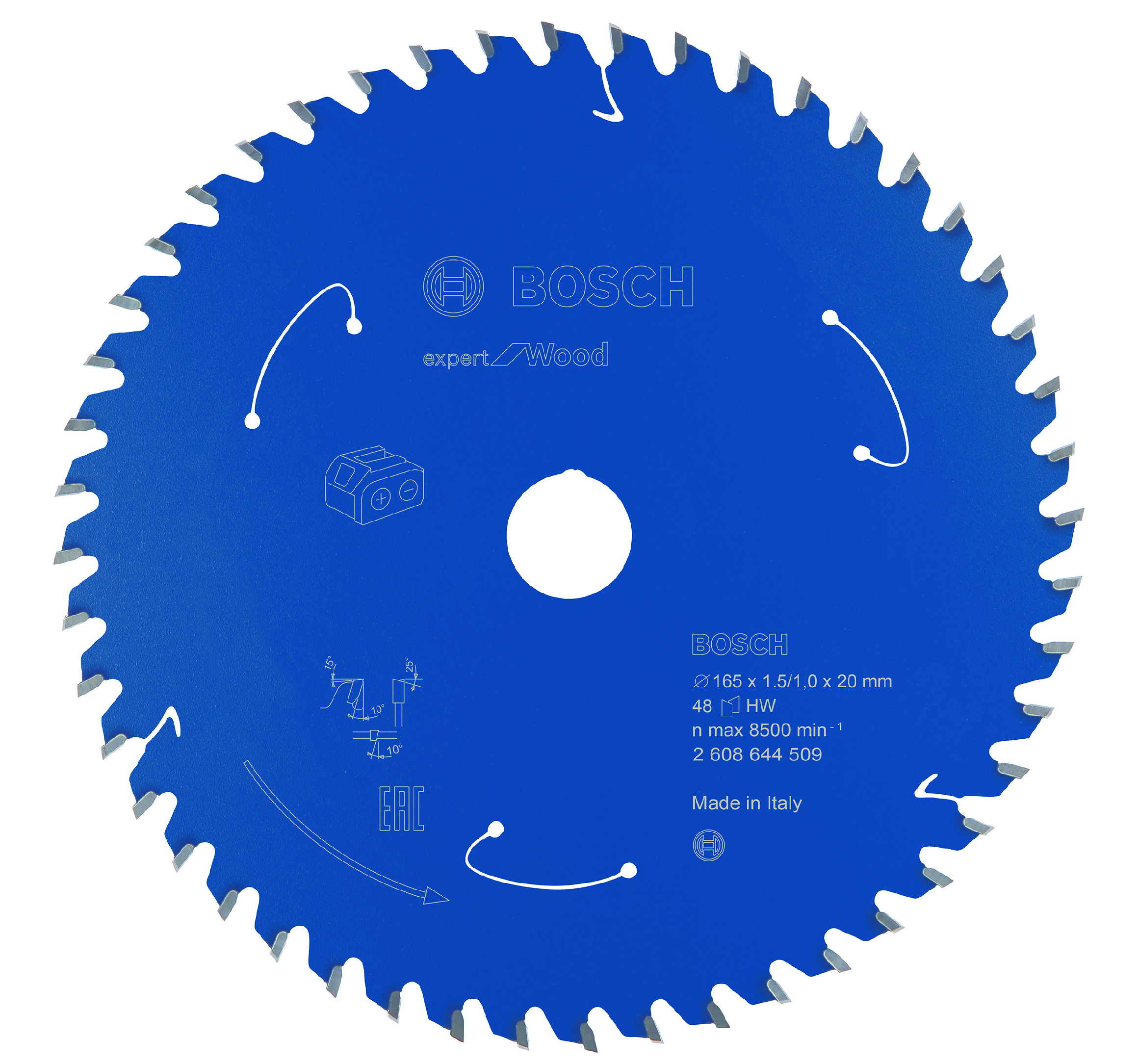 Pilový kotouč Bosch Expert for Wood 165x20 mm Dostupné varianty: Pilový kotouč Bosch Expert for Wood 165x20 mm/48z.