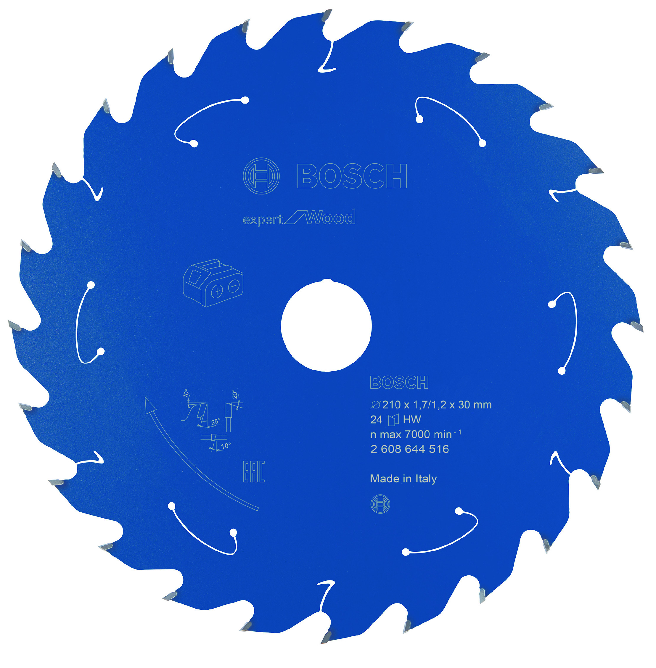 Pilový kotouč Bosch Expert for Wood  210x30 mm/24z.