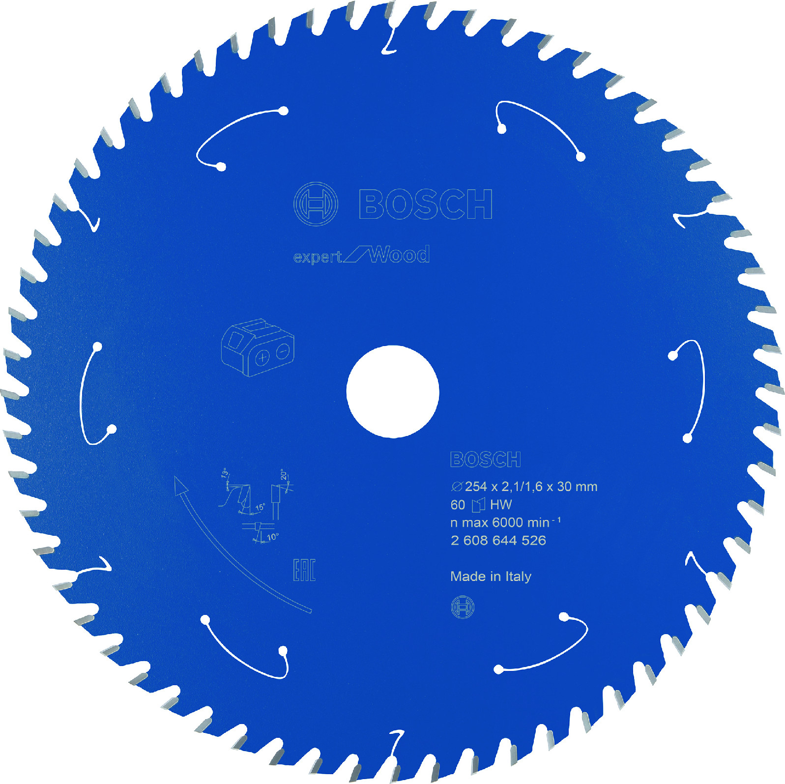 Pilový kotouč Bosch Expert for Wood 254x30 mm Dostupné varianty: Pilový kotouč Bosch Expert for Wood 254x30 mm/60z.