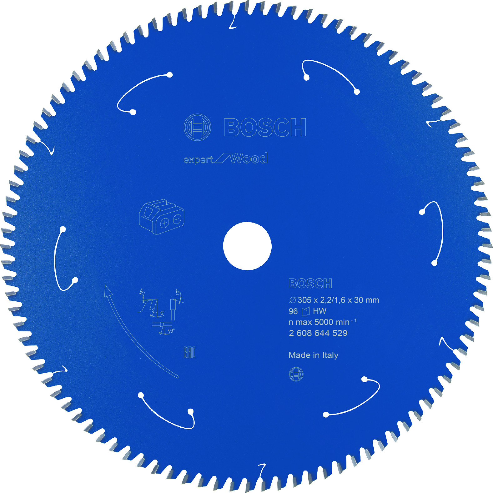 Pilový kotouč Bosch Expert for Wood 305x30 mm Dostupné varianty: Pilový kotouč Bosch Expert for Wood 305x30 mm/96z.