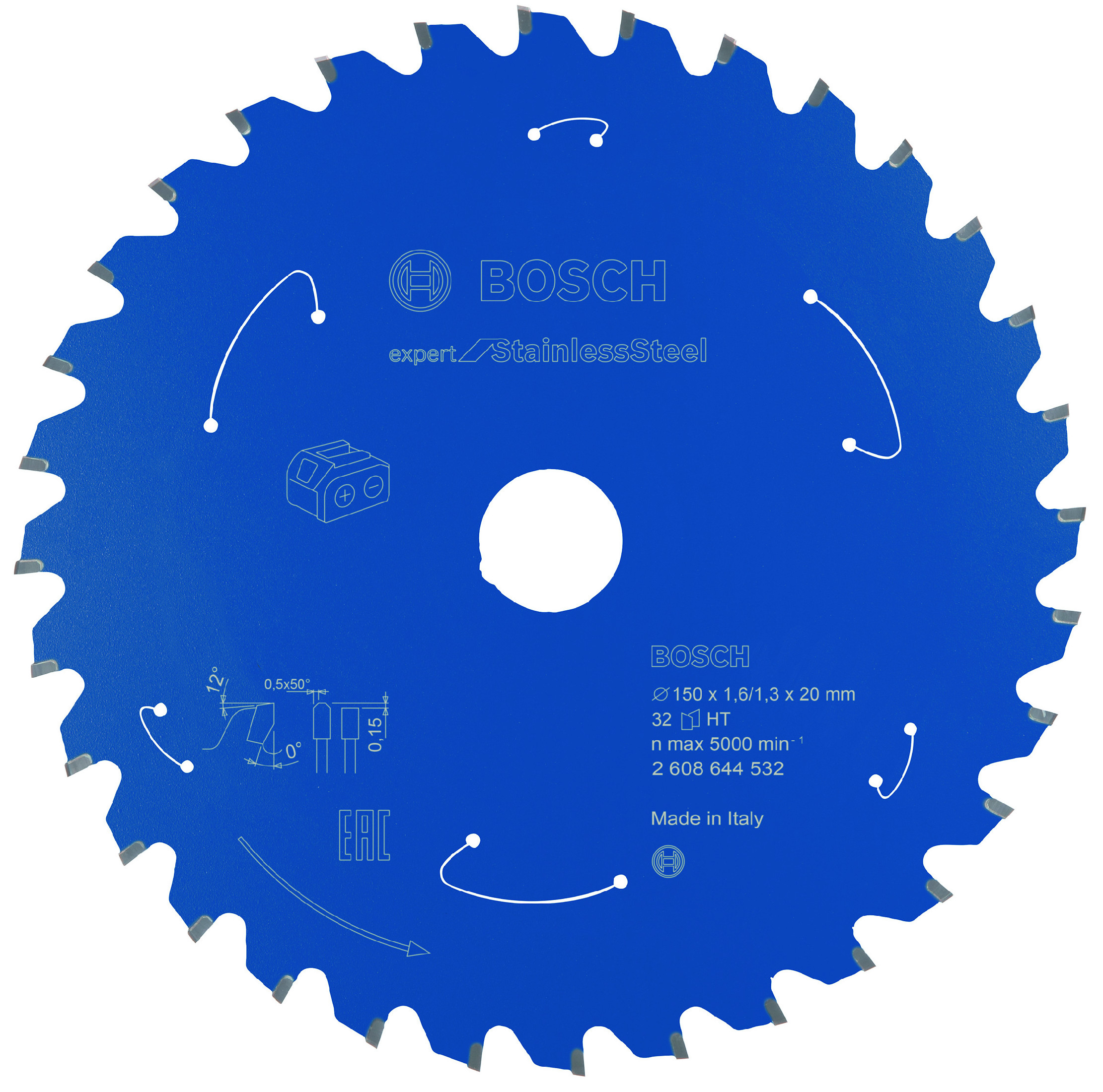 Pilový kotouč Bosch Expert for Stainless Steel 150x20 mm/30z.
