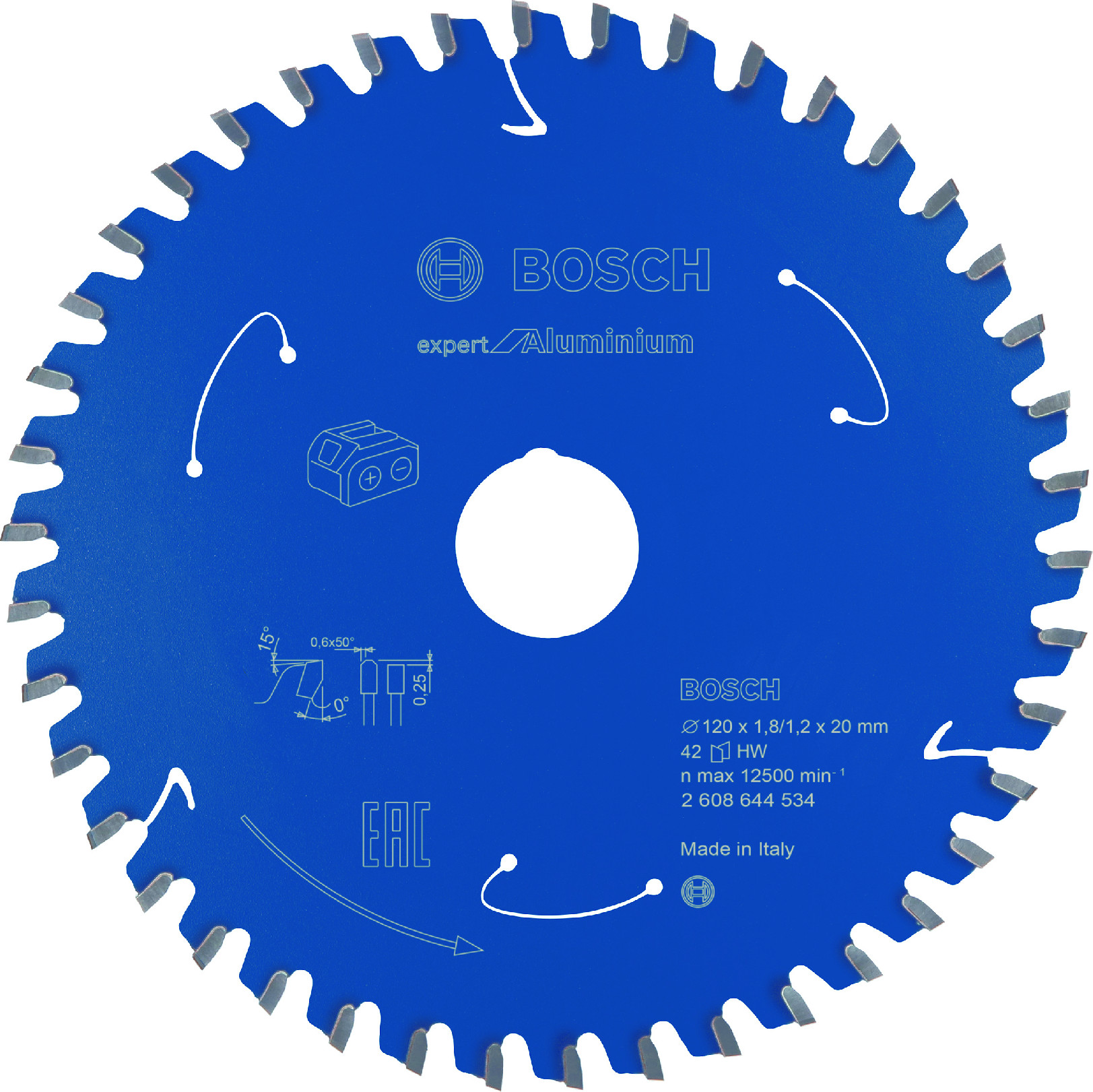 Pilový kotouč Bosch Expert for Aluminium 120x20 mm/42z.