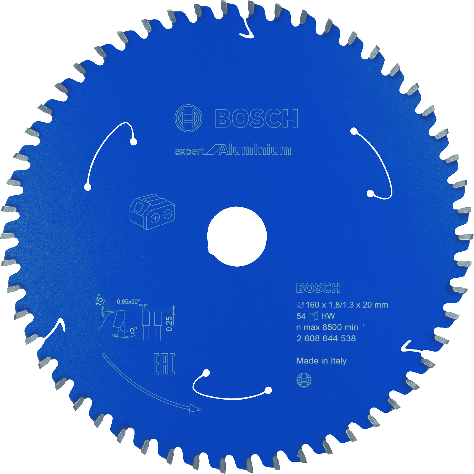 Pilový kotouč Bosch Expert for Aluminium 160x20 mm/54z.