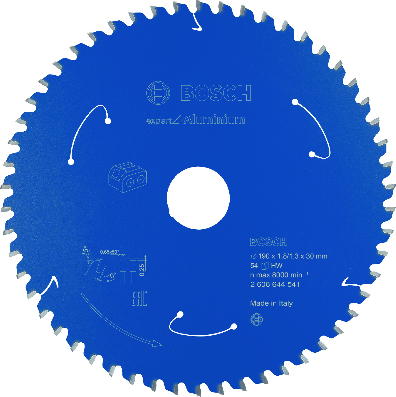 Pilový kotouč Bosch Expert for Aluminium 190x30 mm/54z.