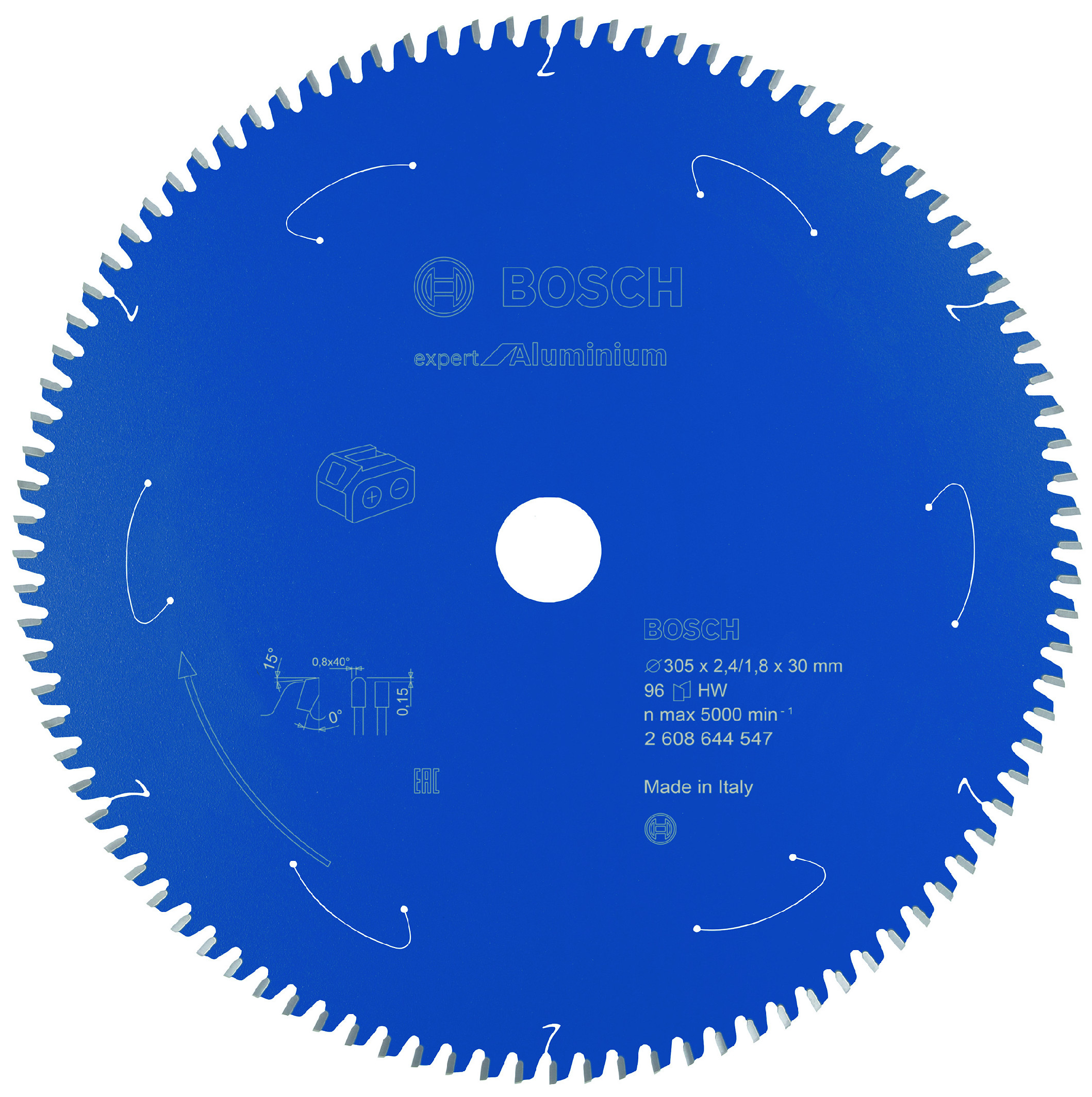 Pilový kotouč Bosch Expert for Aluminium 305x30 mm/96z.