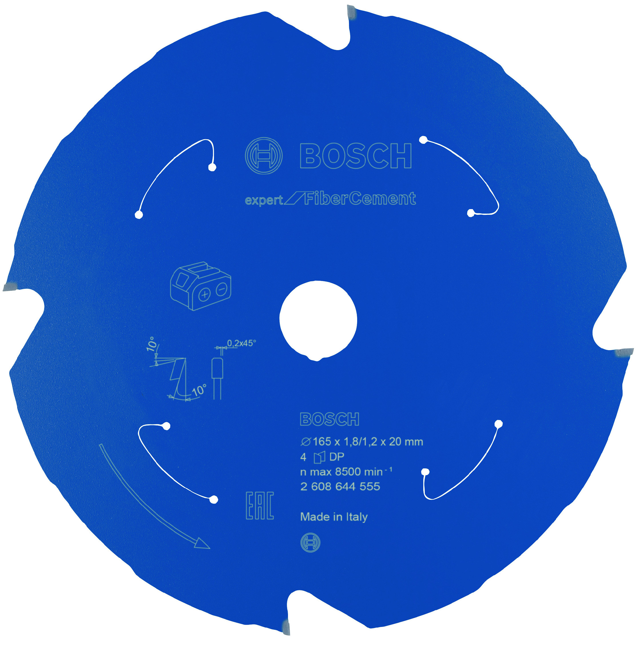 Pilový kotouč Bosch Expert for Fiber Cement 165x20 mm/4z.