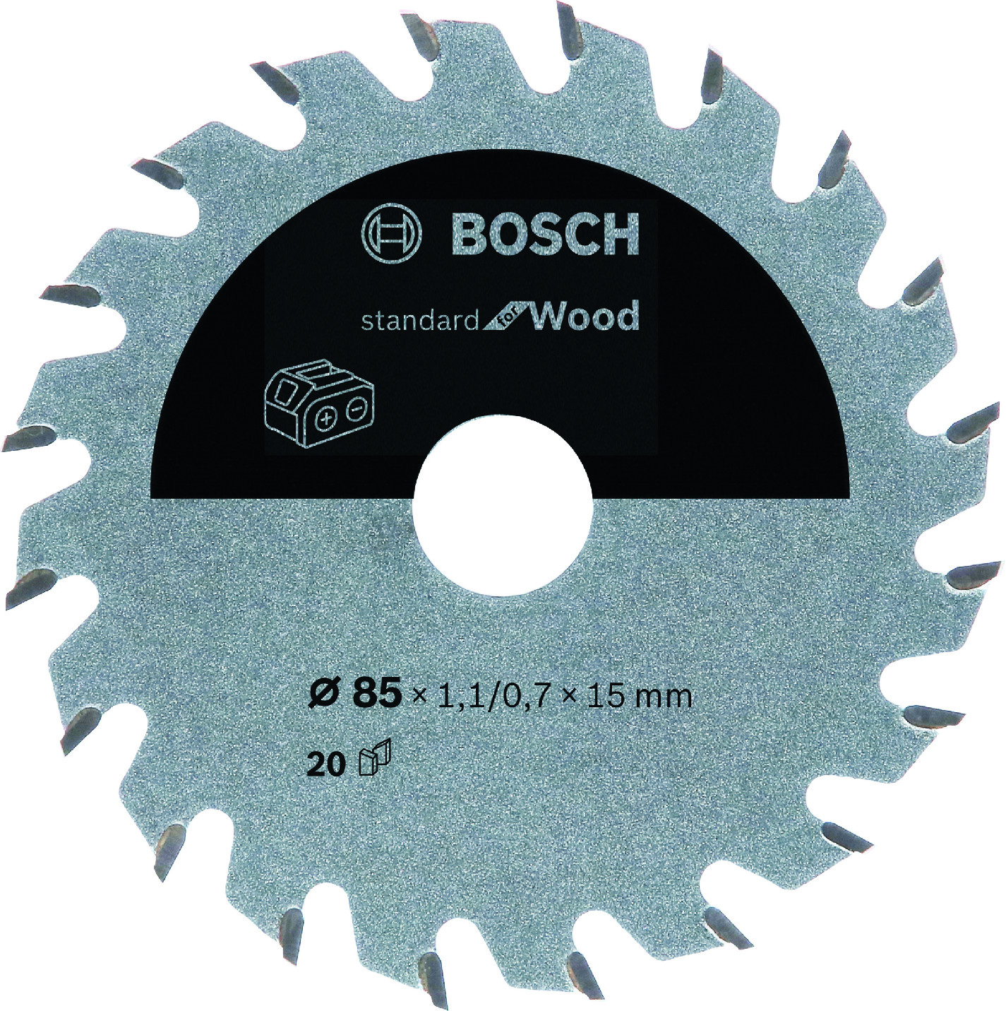 Pilový kotouč Bosch Standard for Wood 85x15 mm/20z.