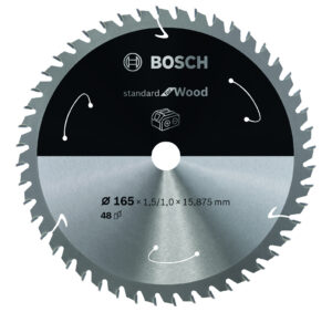 Pilový kotouč Bosch Standard for Wood 165x16 mm Dostupné varianty: Pilový kotouč Bosch Standard for Wood 165x16 mm/48z.