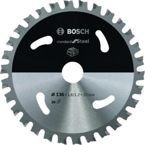 Pilový kotouč Bosch Standard for Steel 136x20 mm/30z.