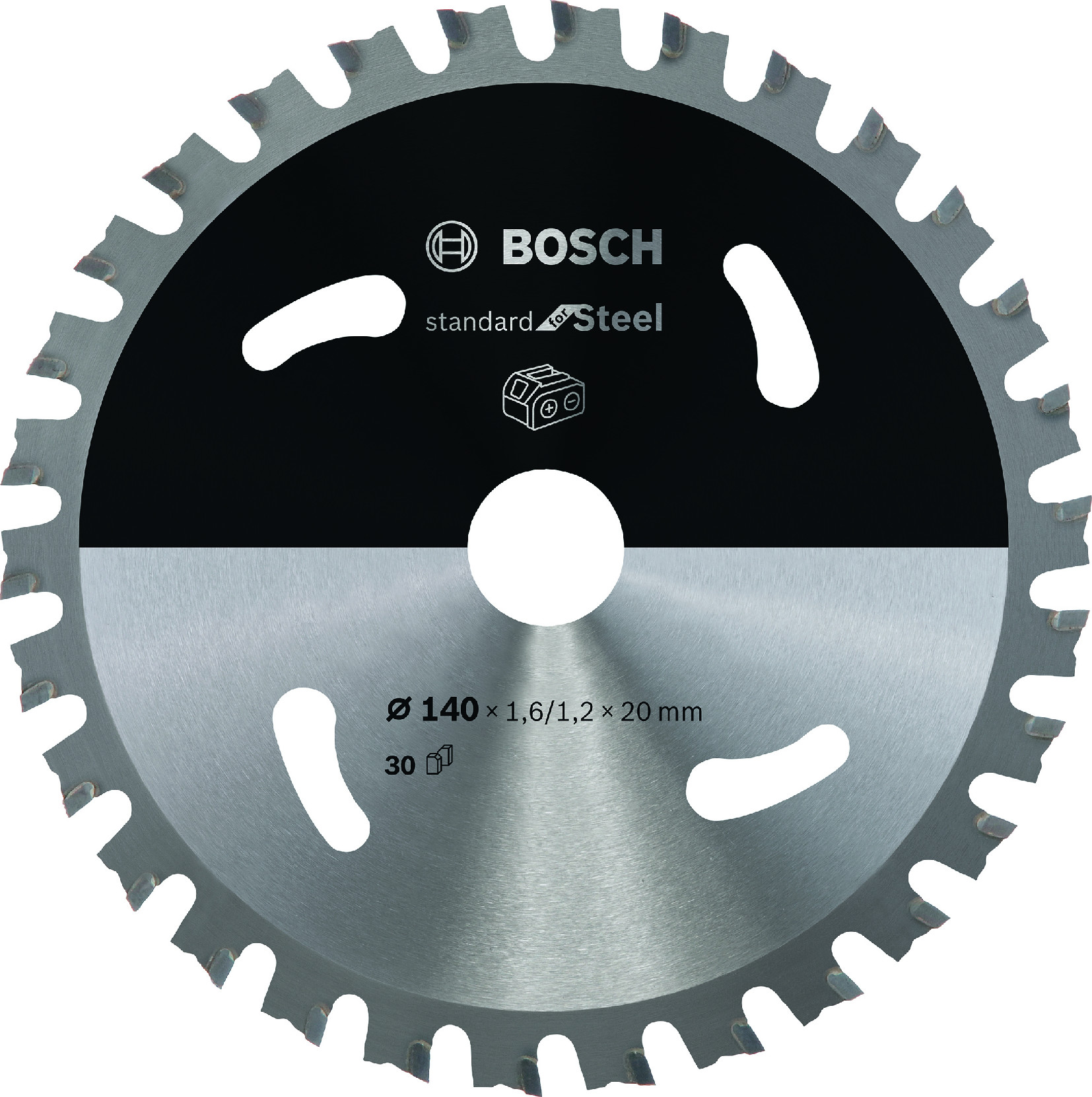 Pilový kotouč Bosch Standard for Steel 140x20 mm/30z.