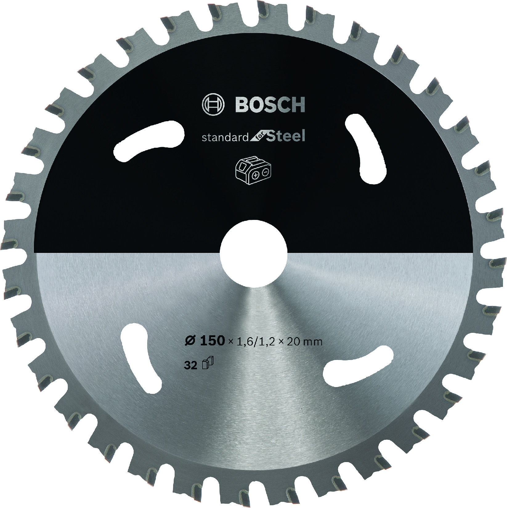 Pilový kotouč Bosch Standard for Steel 150x20 mm/32z.