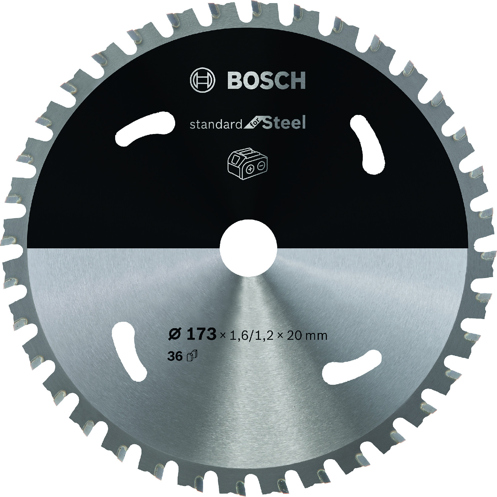 Pilový kotouč Bosch Standard for Steel 173x20 mm/36z.