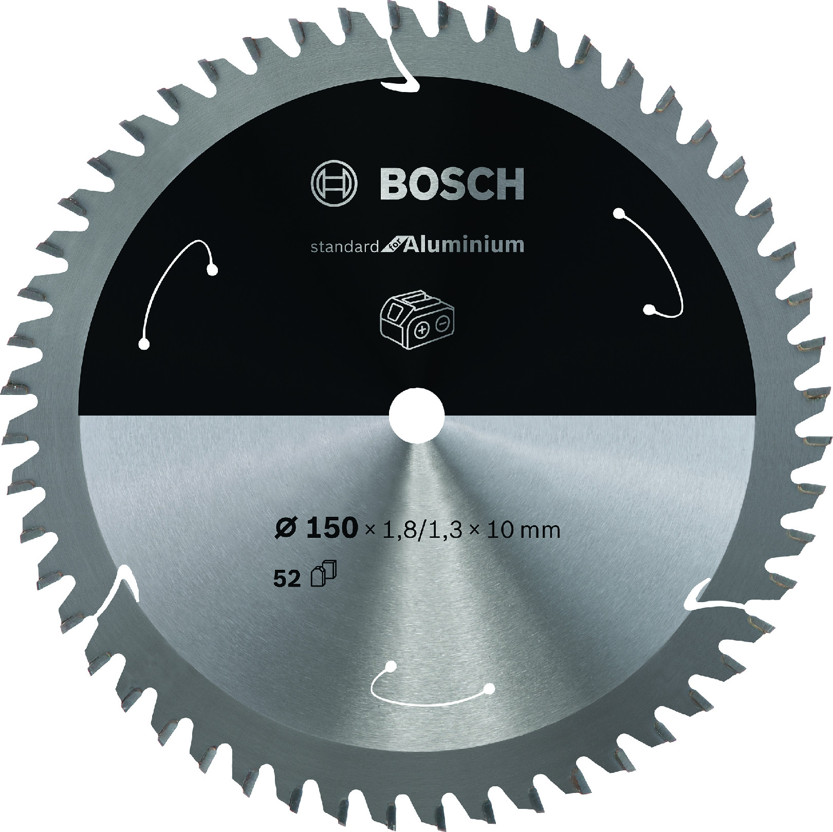 Pilový kotouč Bosch Standard for Aluminium 150x10 mm/52z.