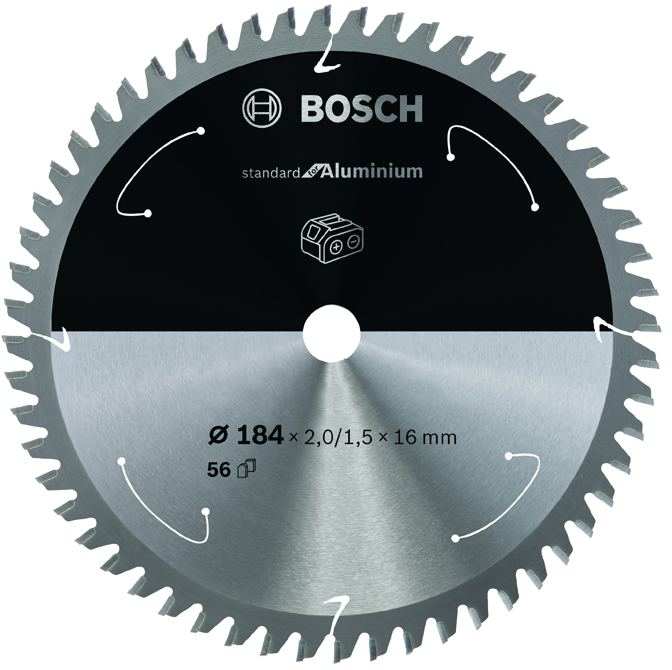 Pilový kotouč Bosch Standard for Aluminium 184x16 mm/56z.