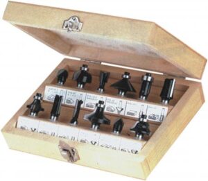 PROMA FRB-12 sada fréz HM do dřeva v kufříku 12ks