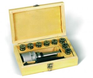 PROMA Kleštinový upínač MkIII a sada kleštin 4 - 16 mm