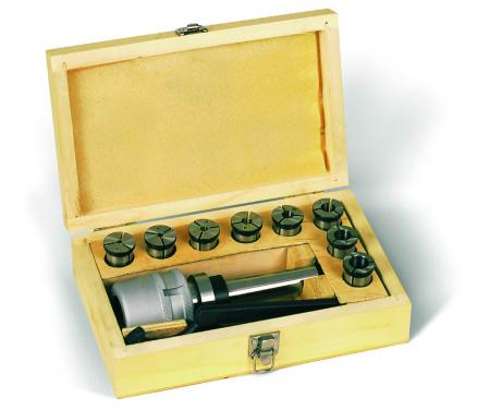 PROMA Kleštinový upínač MkIII a sada kleštin 4 - 16 mm