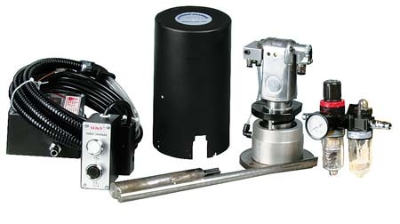 OPTIMUM Pneumatický upínač nástrojů ISO 40