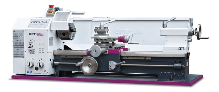 OPTIMUM Stolní Soustruh na kov OPTIMUM® OPTIturn TU 2807 (400 V)