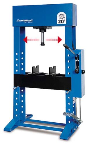 Ruční/nožní hydraulický lis Metallkraft® WPP 30 BK