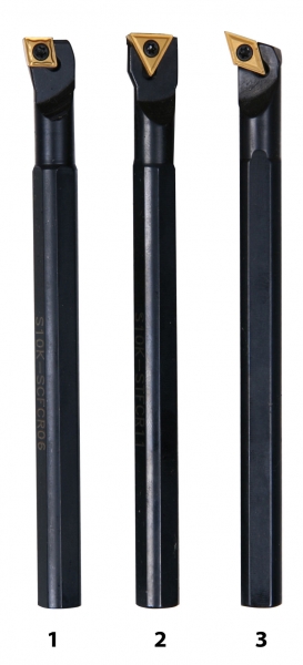 Sada vnitřních soustružnických nožů Optimum HM 10 mm