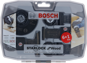 Sada na dřevo (7 ks) pro multifunkční nářadí Bosch Starlock