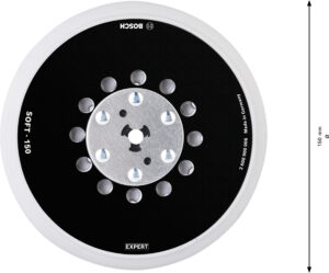 Podložný brusný talíř Bosch EXPERT UNI multiděrované 150 mm Dostupné varianty: Podložný brusný talíř Bosch EXPERT SOFT UNI multiděrované 150 mm