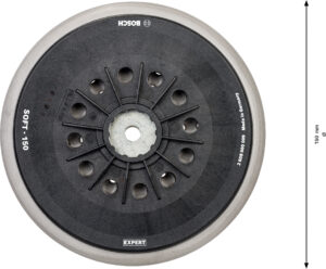 Podložný brusný talíř Bosch EXPERT multiděrované 150 mm Dostupné varianty: Podložný brusný talíř Bosch EXPERT SOFT multiděrované 150 mm